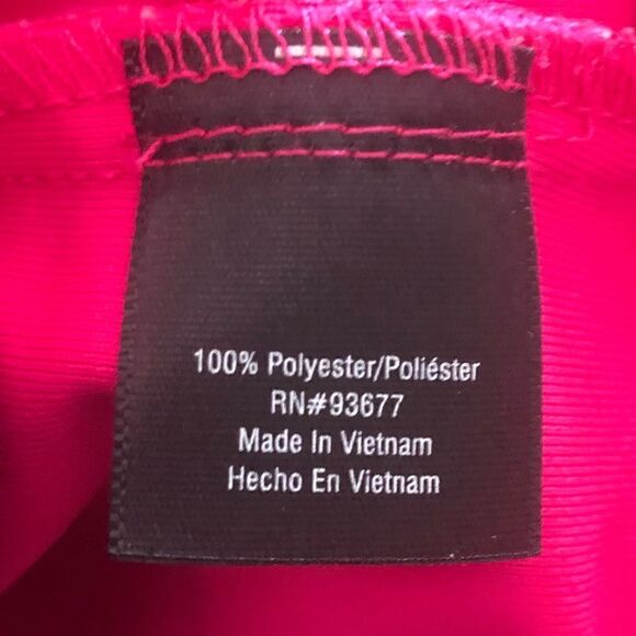 Xersion womens size medium activewear windbreaker. Black and pink. - Picture 6 of 6